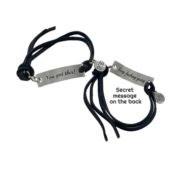 Inspirational Saying Bracelet You Got This - Picture 2 of 5
